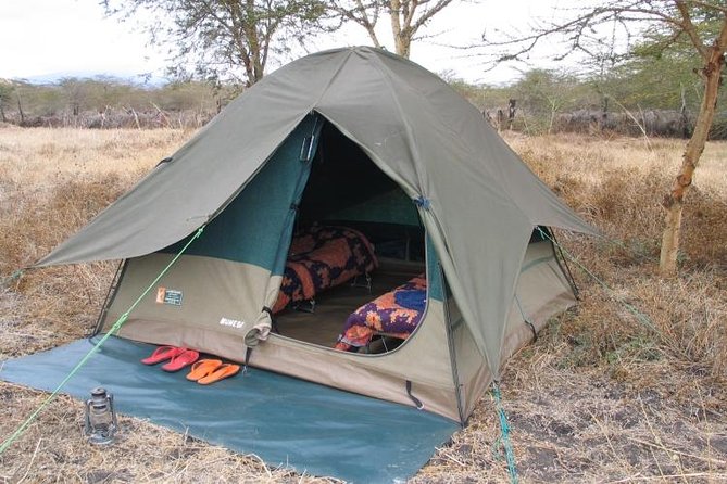 2 Days Camping Safari, Lake Manyara & Ngorongoro Crater - The overnight camp and what is included