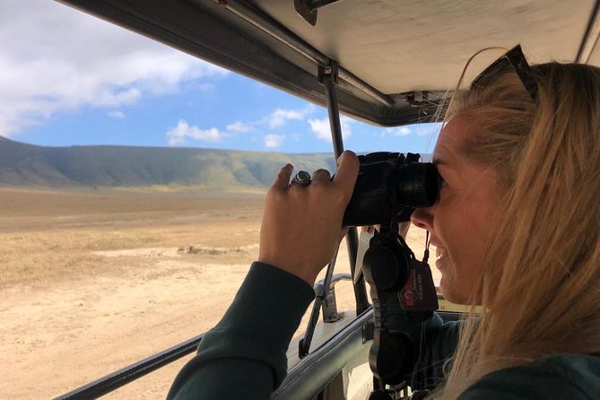 2-Days Private Midrange Safari; Tarangire & Ngorongoro Crater - The early morning descent into Ngorongoro Crater