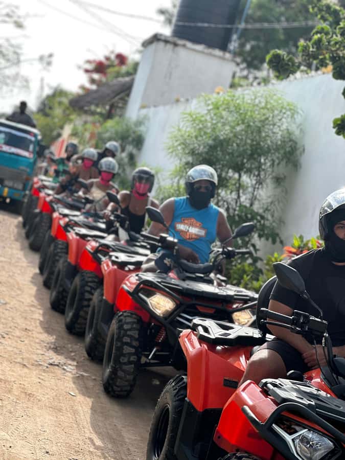 3-hour quad bike tours in Nungwi and Kendwa along coastal paths and through villages - How the three hours can feel