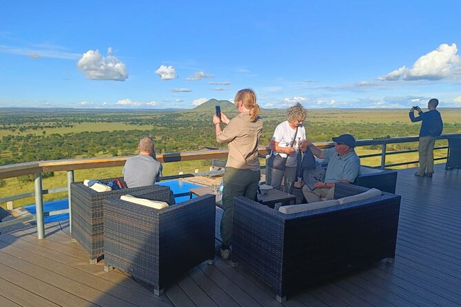 6 -Day Tarangire, Manyara, Serengeti & Ngorongoro - Day 5: Lake Manyara’s forest and pink horizon