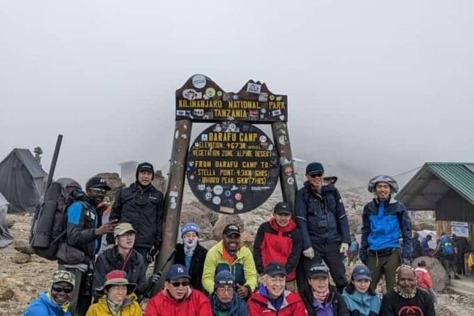 6 Days Machame Route Kilimanjaro Climbing Trekking Tour - Day four, crossing Barranco Wall and reaching Barafu Camp