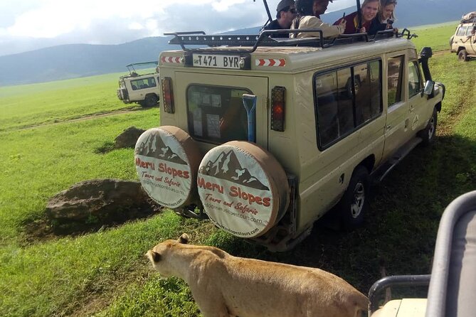 7-Day Group Camping Tarangire/Serengeti/Ngorongoro/lake Manyara - Key points at a glance