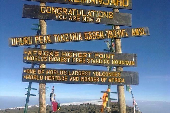 7 days Lemosho route - Day 7 to Uhuru Peak: sunrise at 5,895 meters