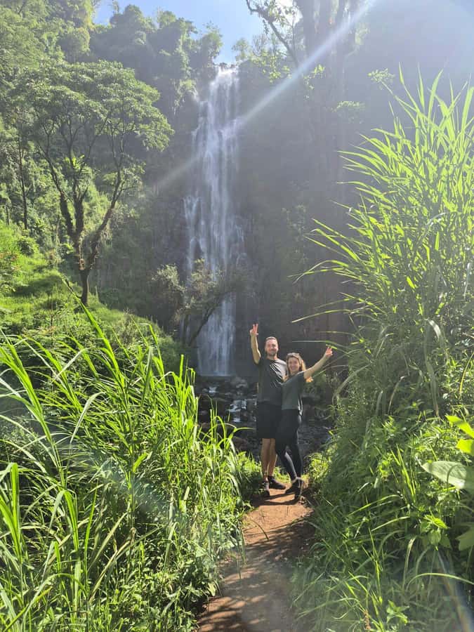 Arusha: 1Day Materuni Waterfall,Coffee Tour and Packed Lunch - Walking through banana farms and Materuni
