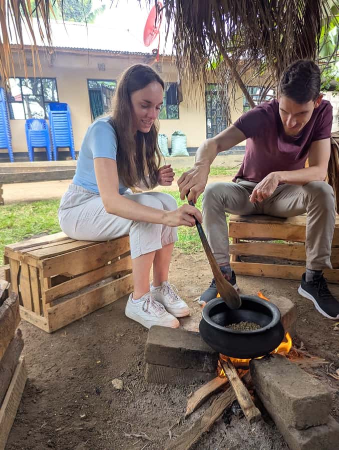Arusha; Coffee Tour "Waterfalls &Village Walking with( Lunch - Learning the coffee process from bean to cup