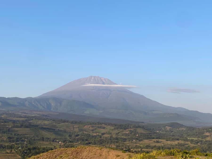 Arusha: Golden Hour Walk & Sunset Viewpoint Over Mount Meru - Starting among the farms of Ngaramtoni Village