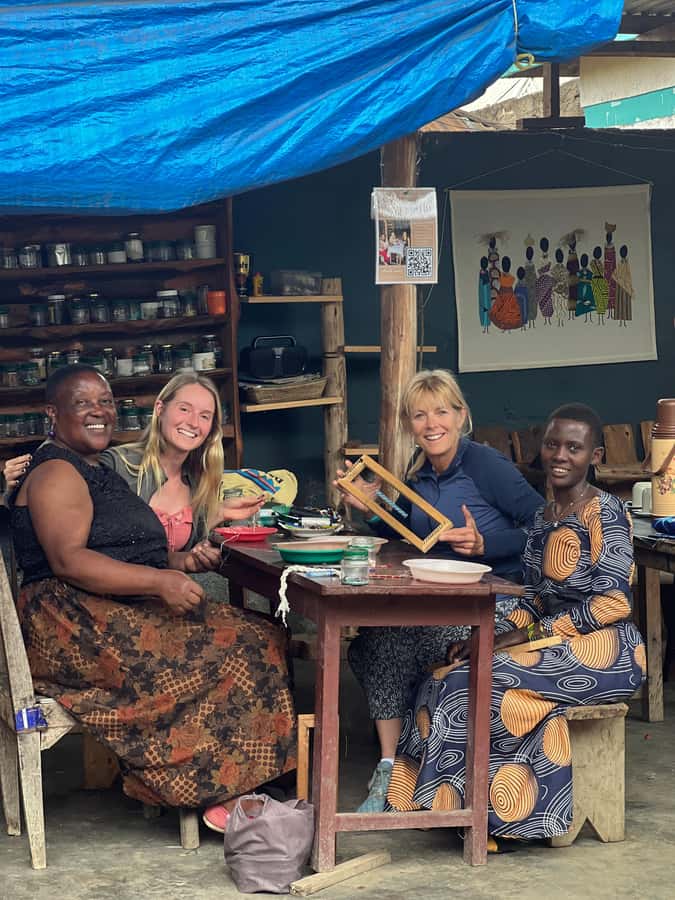 Arusha: Jewelry Making, Batik, or Weaving Workshop - Learning the rhythm of the loom