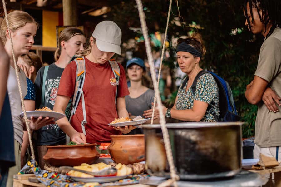 Arusha: Local Tanzanian Cooking Class by Kingstone Asilia - Cooking traditional dishes on the Kingstone farm