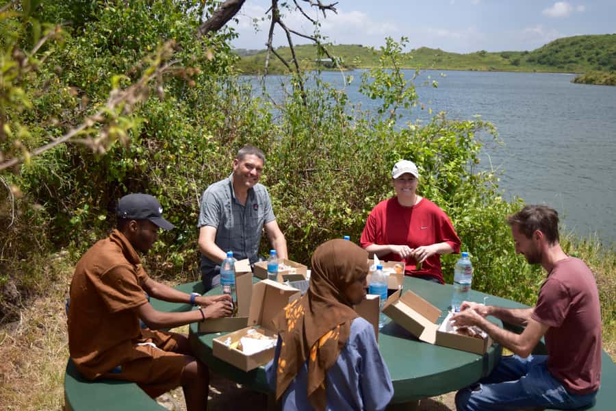 Arusha National Park Full-Day Safari - The lake lunch break after 45 minutes