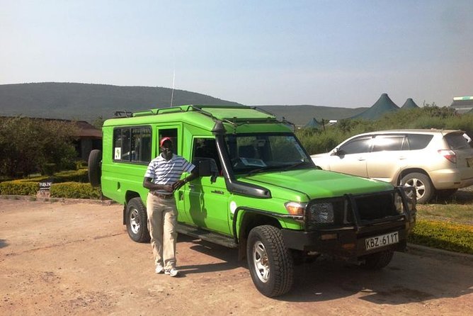 Arusha National Park Safari by Jeep - Inside the park: giraffes, zebras, and monkeys