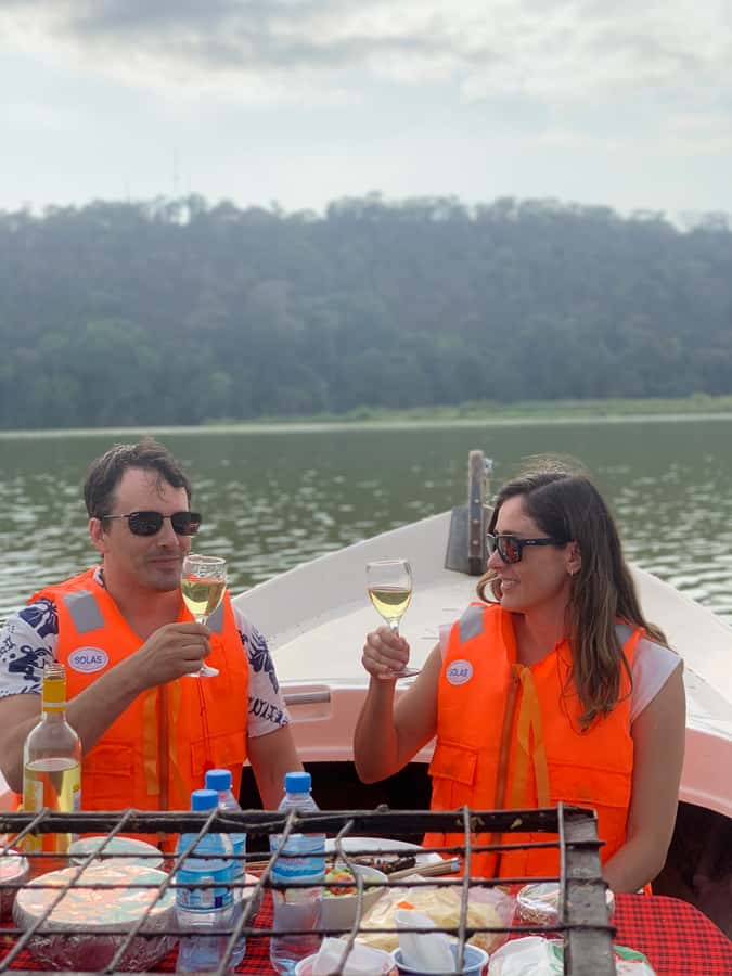 BBQ Boat Ride at Lake Duluti - Mount Meru, Kilimanjaro, And The Question Of Weather