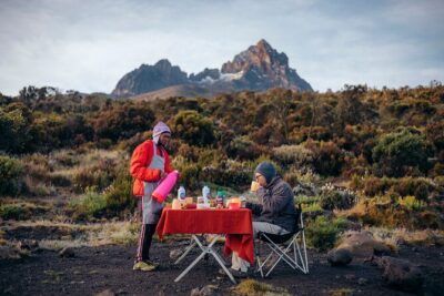 Climbing Kilimanjaro through 7 days Machame Route