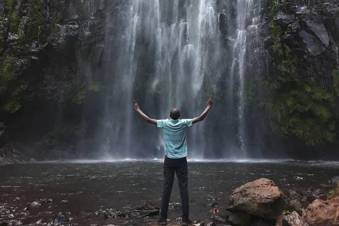 Day Trip Coffee Tour and Materuni Waterfalls - At the waterfall: views, water, and a little freedom