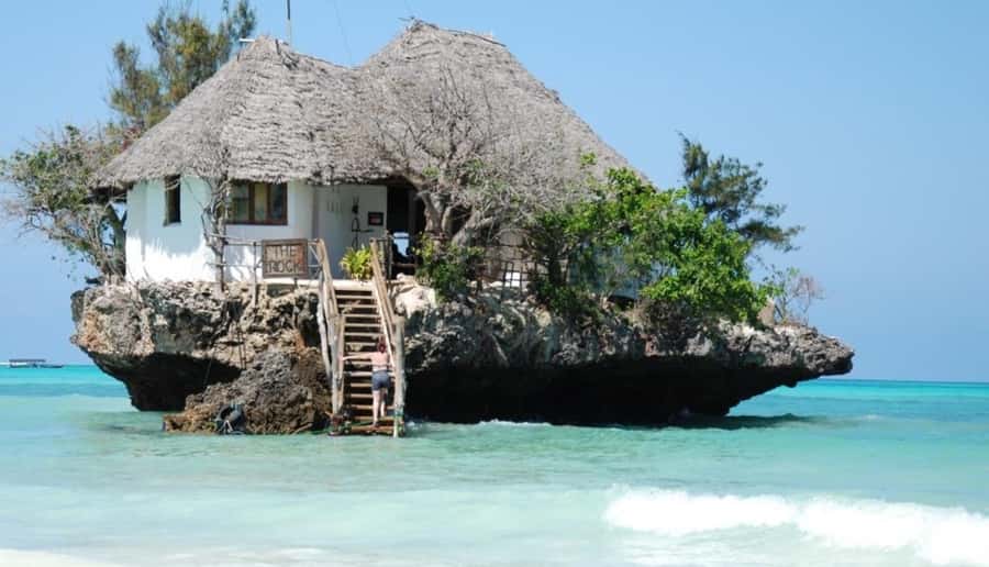 Day trip to the Rock Restaurant & relax on mtende beach - The Rock Restaurant, where the view does most of the talking