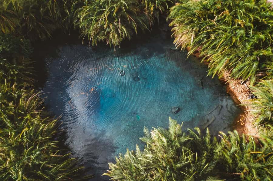 From Moshi: Chemka Hot Springs Day Trip - Arriving at the Kikuletwa pools