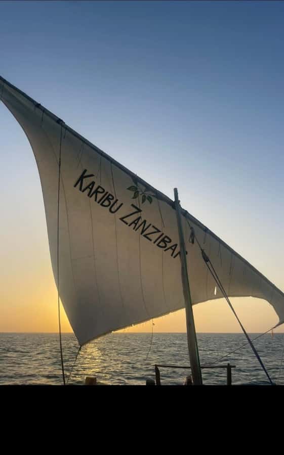 From Nungwi: Sunset Dhow Cruises - A traditional dhow and two hours on the water
