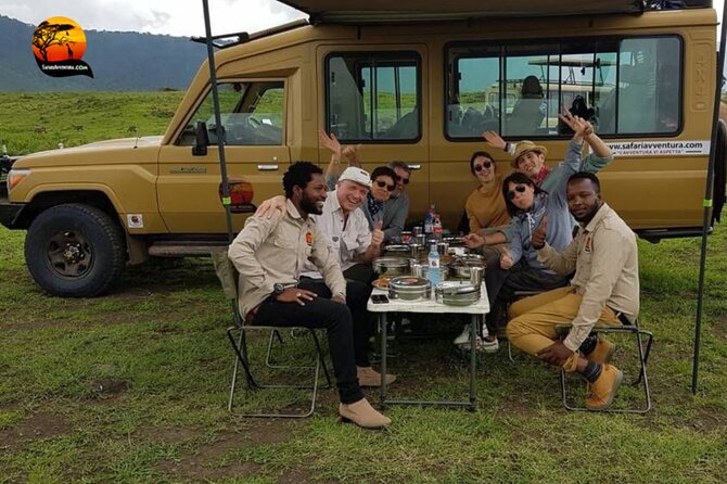 Group Safari 7 Days in Tanzania's Main Parks - Meals and accommodation: useful coverage, limited detail