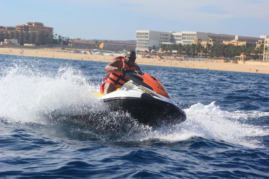 Jet Ski Adventure Zanzibar :Fun at Kendwa/Nungwi Beach - What the instruction is like for a first-time rider