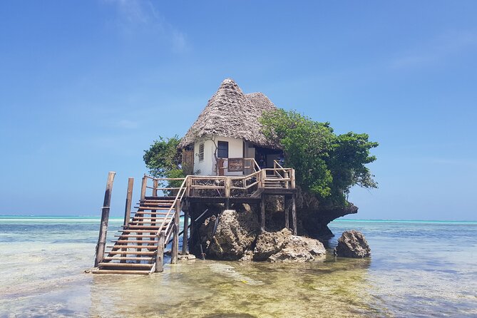 Jozani Forest, Kuza Cave, Paje Beach and The Rock Restaurant - Kuza Cave: a cool swim with rough footing