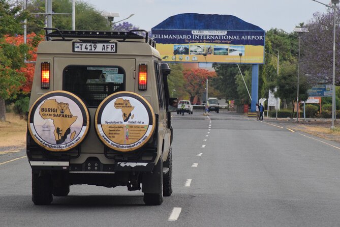 Kilimanjaro Airport Transfer | Pick Up & Drop up | With BURIGI CHATO SAFARIS LTD - The welcome matters after a long flight
