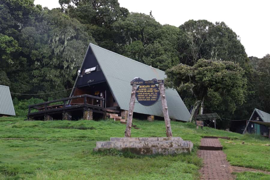 Kilimanjaro: Day trip -hike to Mandara Hut Kilimanjaro 2700m - Starting at Marangu Gate at 1,850 meters