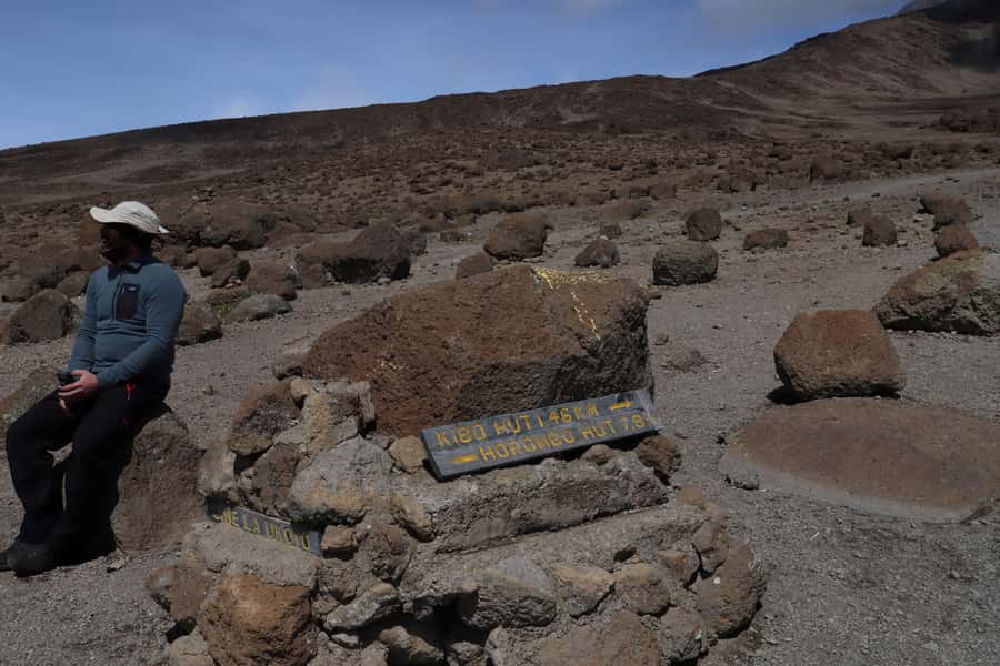 Kilimanjaro: Join tour 6-Days Kili Trip via Marangu Route - Day Four: Crossing the Saddle to Kibo Hut