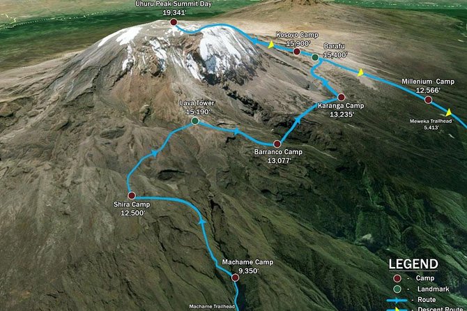 KILIMANJARO MACHAME ROUTE, (Climb 7days) - What this Kilimanjaro climb actually involves