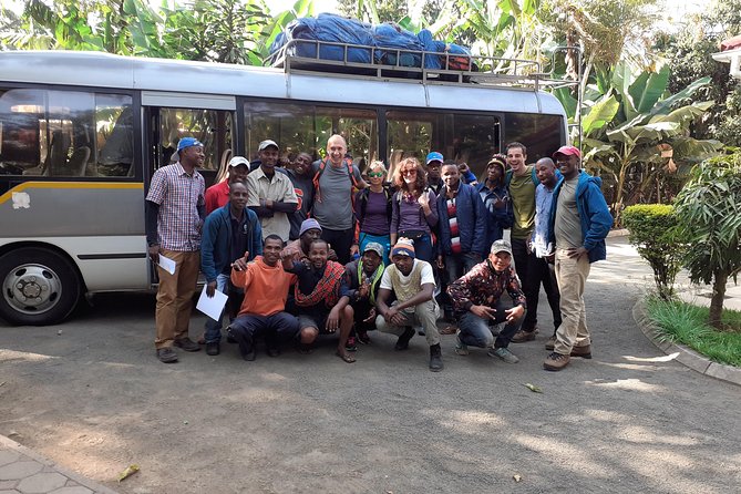 KILIMANJARO MACHAME ROUTE, (Climb 7days) "Whiskey" route - Day 1: Machame Gate to Machame Camp