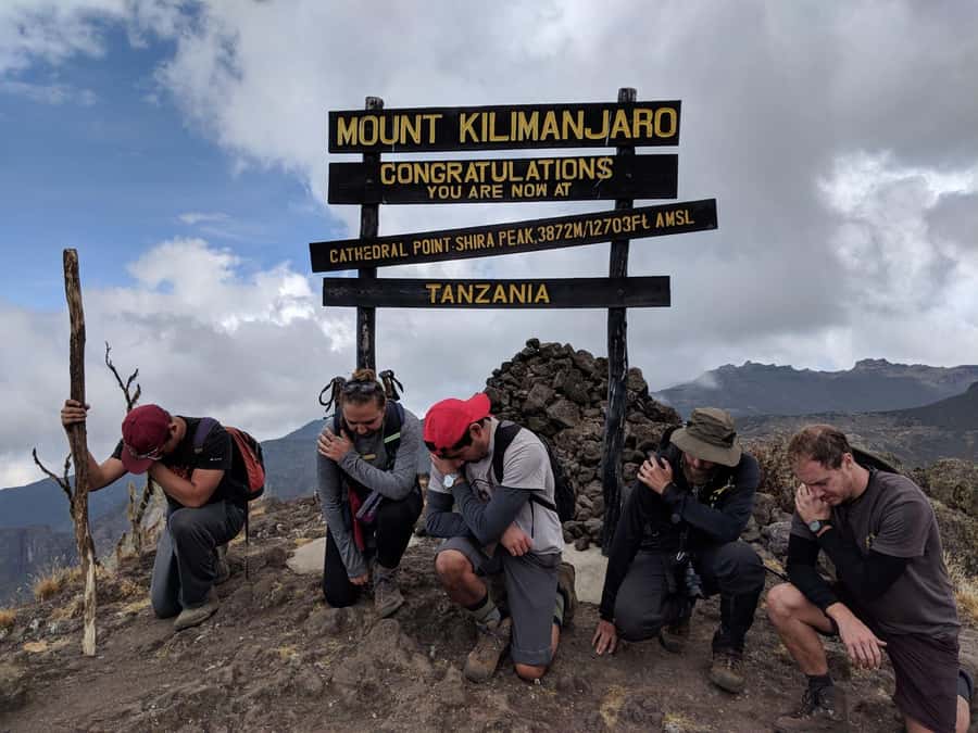 Kilimanjaro: Shira plateau to Cathedral point 3872m Day hike - Shira Plateau and its old volcanic crater