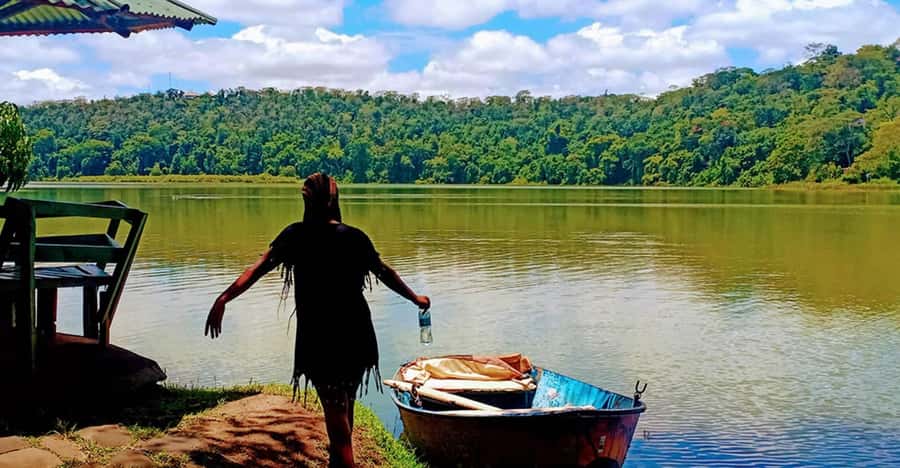 Lake Duluti Day Trip – Walking & Canoeing – Arusha - Walking around the crater lake with a guide