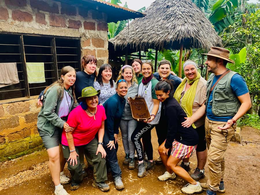 Materuni Waterfall, Coffee Tour & Hot Springs- Maasai tour - Hiking to the 90-meter Materuni Waterfall