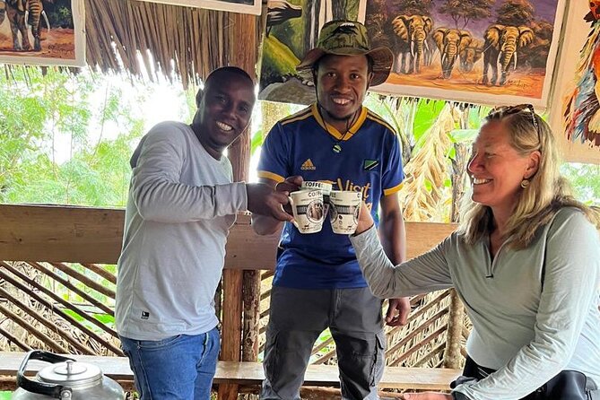 Materuni waterfalls coffee tour & Chemka hot springs Day trip - A full day from Arusha to Kilimanjaro country