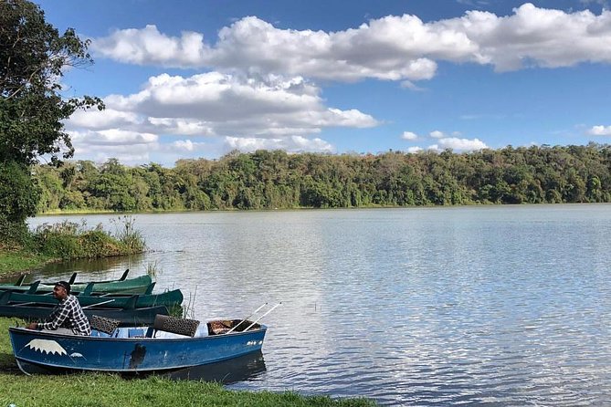 Meru waterfalls, forest walking & canoeing at lake duluti - The drive to Lake Duluti changes the pace