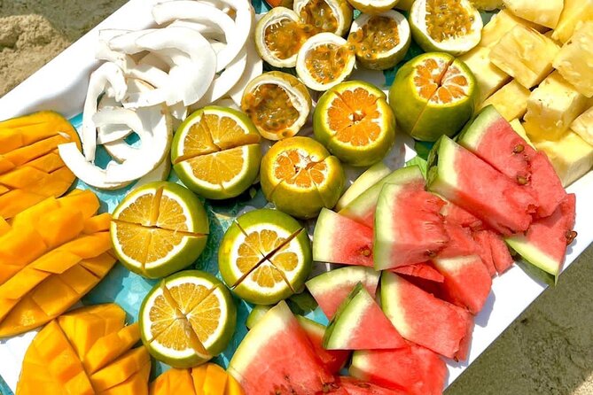 Mnemba island snorkeling tour - Fruit, drinks, and the simple comforts on board