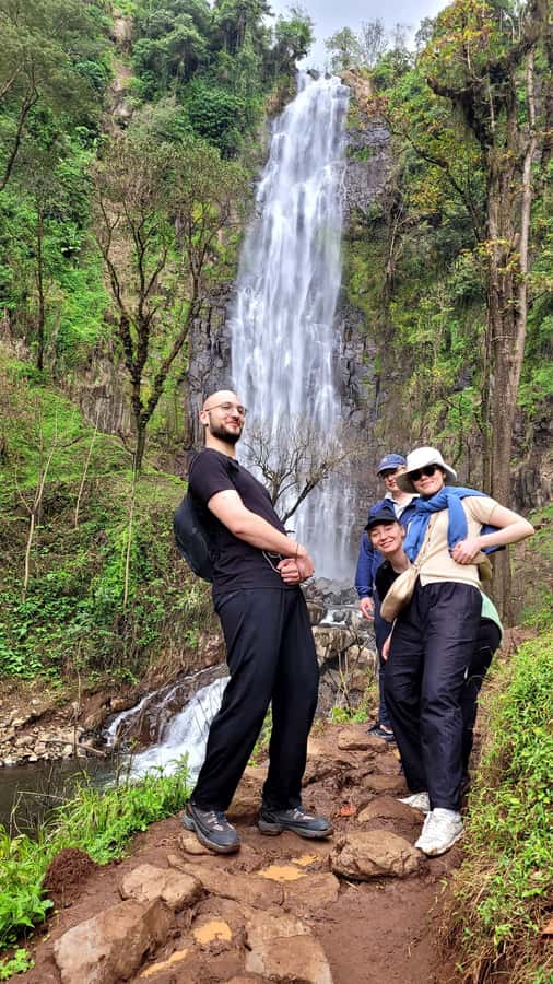 Moshi: A Day Tour To Materuni Waterfall - Walking Through Banana and Coffee Farms