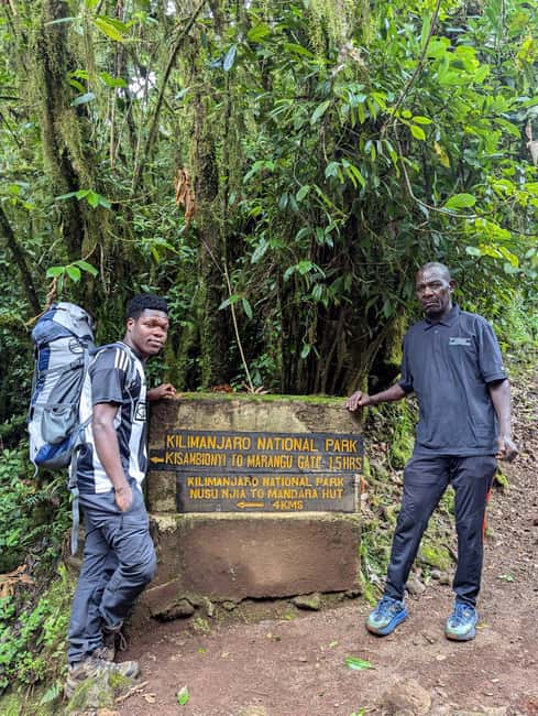 Moshi: Kilimanjaro Climb Marangu Route Guided Tour - The Descent to Marangu Gate