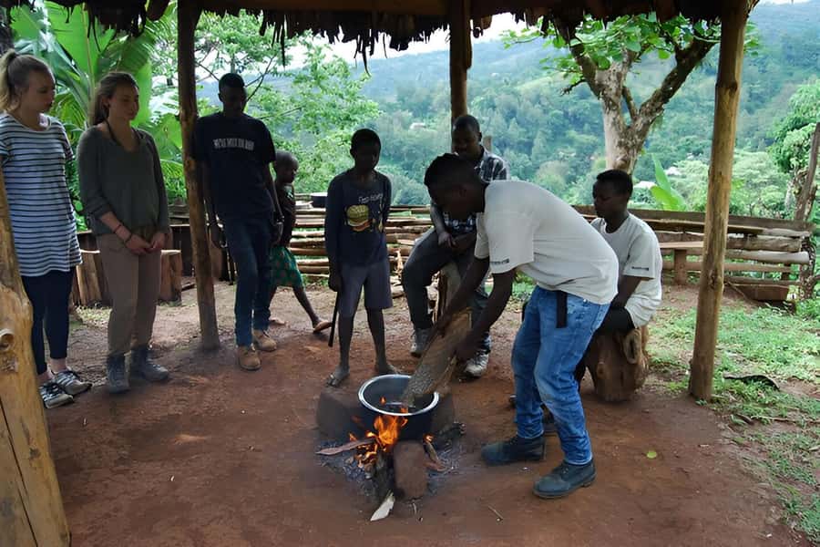 Moshi : Materuni Waterfall and Coffee Tour with Lunch - From Moshi bus stand to Materuni village
