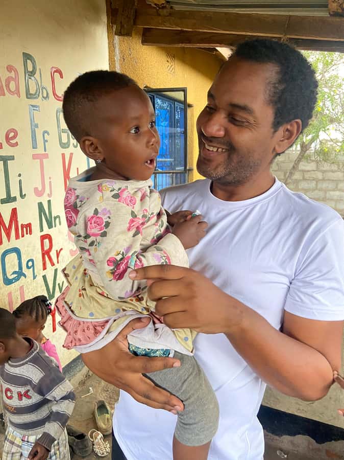Moshi: Thrive Nest Foundation School Visit with Lunch - Classroom activities with the children