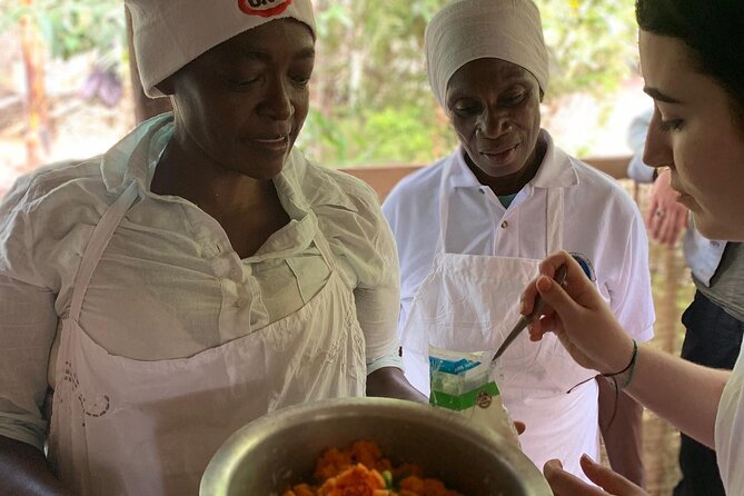 NGO Lifted Strong - Traditional Tanzanian Cooking Class - Learning Swahili through food