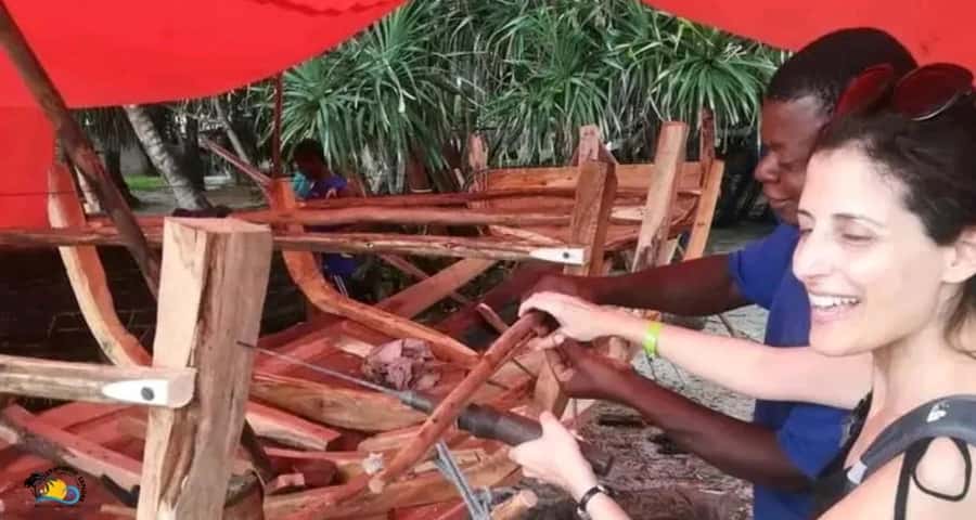 Nungwi Village Tour & Swim with Turtles at Mnarani Aquarium - Nungwi’s dhow yard and the craft of boat building