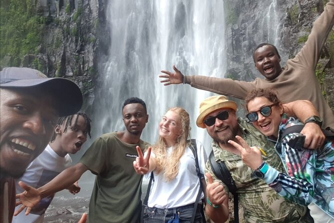 Private Materuni Waterfalls Hiking and Coffee Tour - Views toward Kibo and Moshi Town