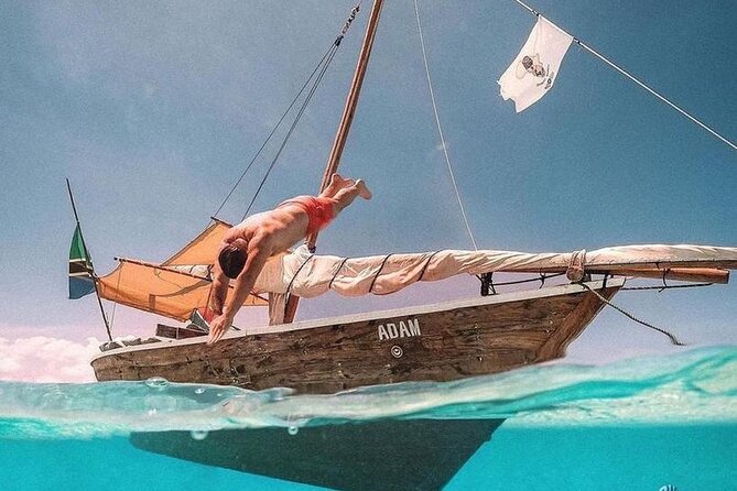 Private Stone Town, Nakupenda Beach and Prison Island Tour - Nakupenda Sand Bank is your open-water pause