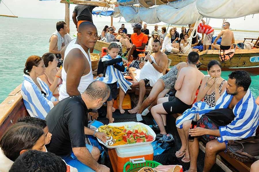 Safari Blue from Nungwi: Zanzibar’s Ultimate Ocean Adventure - Snorkeling among Menai Bay’s fish