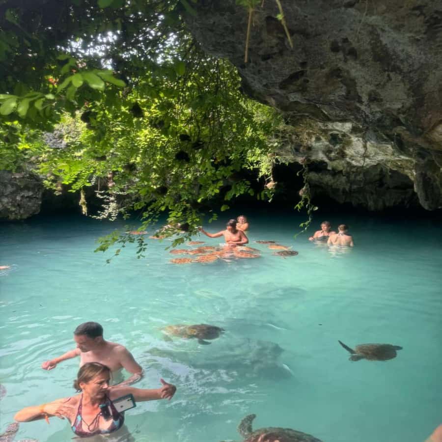 SALAAM CAVE: Swim with turtles & Dine at The Rock Restaurant - Reaching Salaam Cave near 9 a.m.
