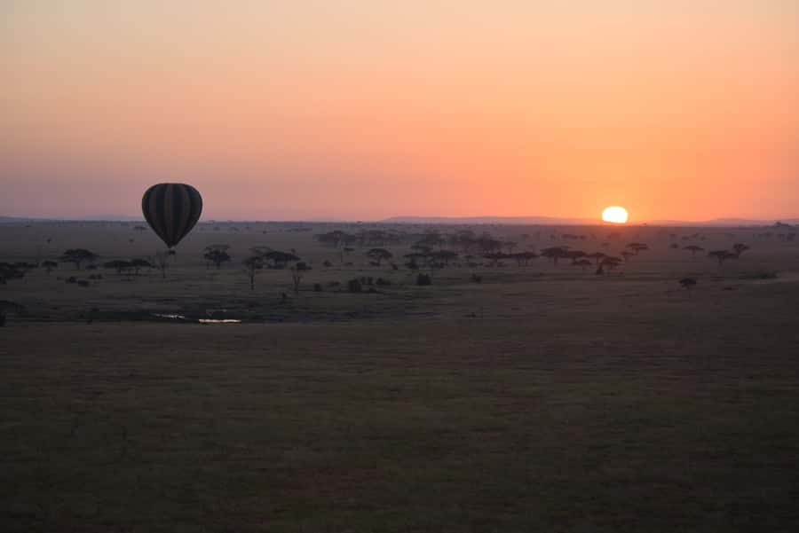 Serengeti National Park: Balloon Safari at Dawn - One hour above the Serengeti plains