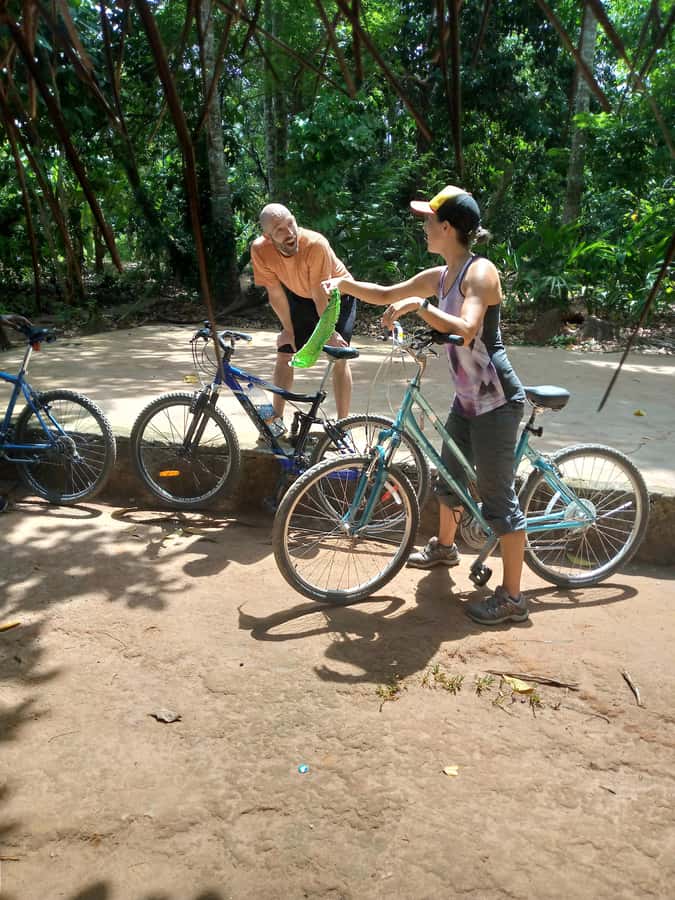 Spice Farm Bike Tour: Pedal Through Aromatic Adventures - Leaving Stone Town through everyday Zanzibar