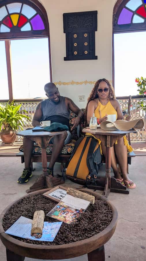 Stone Town,Old Fort, Coffee House SecretGarden Group Tour 5+ - Coffee At Zanzibar Coffee House
