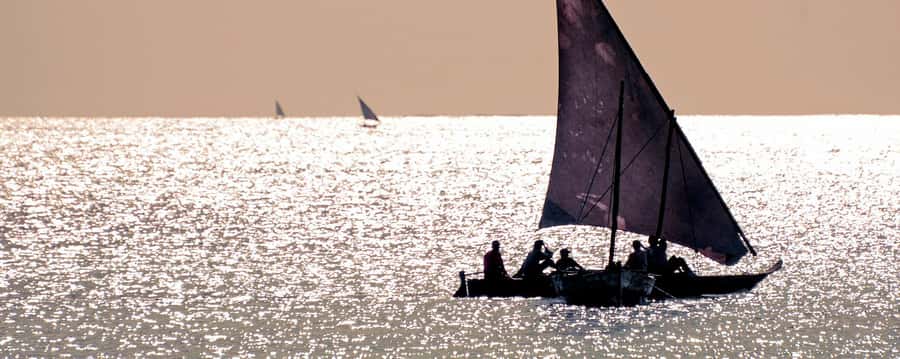 Stone Town: Traditional Dhow Sunset Cruise - A traditional dhow on the Swahili Coast