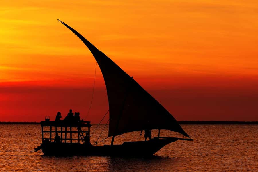 Sunset Dhow from Kendwa/Nungwi Magic Hour on the Ocean - Setting sail from Nungwi or Kendwa at 4:00 PM