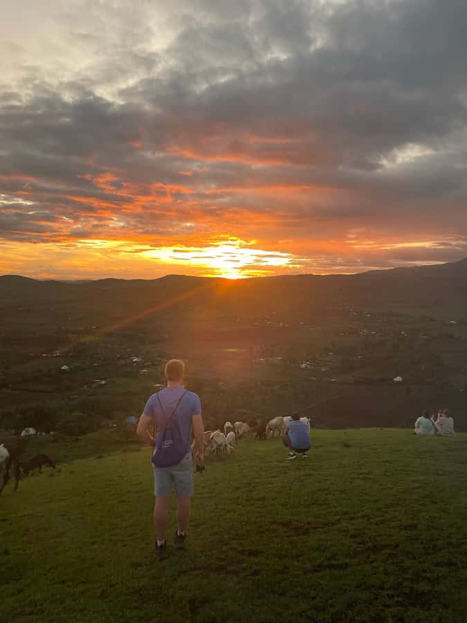 Sunset Tour in Arusha - Reaching the Kilima Punda hilltop